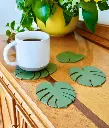 Monstera Coasters - Classic ext.webp