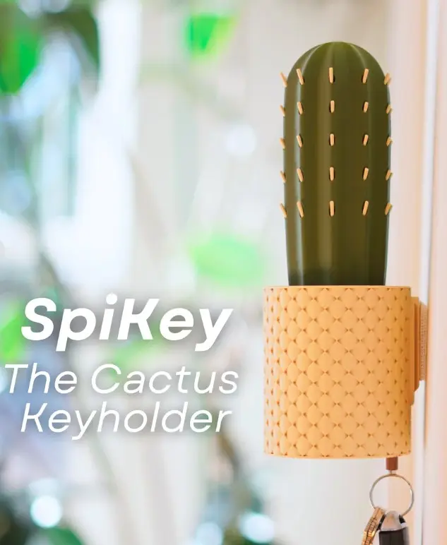 SpiKey - The Cactus Wall Mounted Keyholder.webp