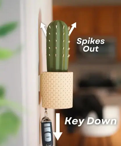 SpiKey - The Cactus Wall Mounted Keyholder